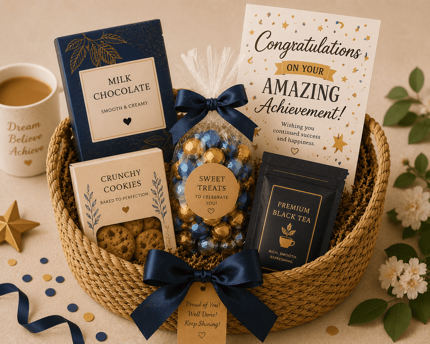 Congratulations Gift Basket