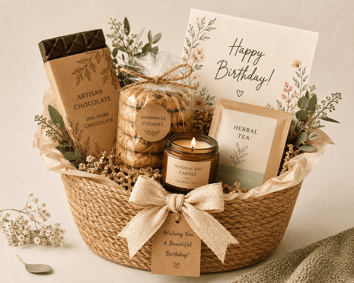 Birthday Celebration Basket