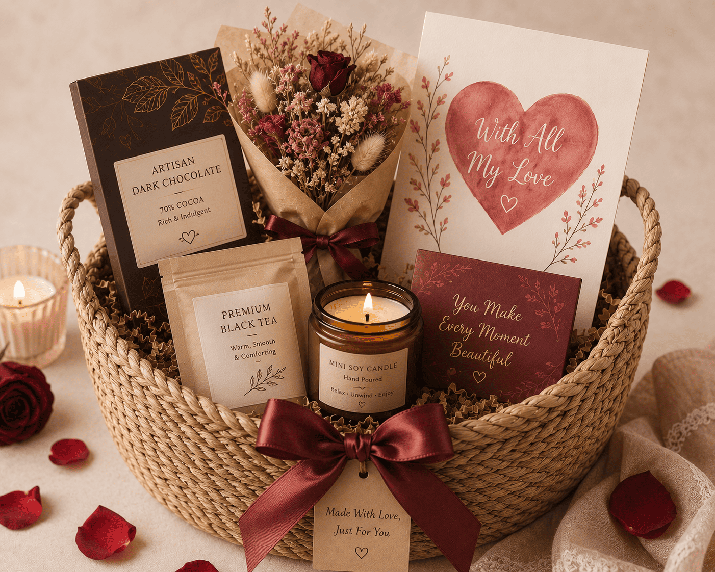 Romantic Evening Basket