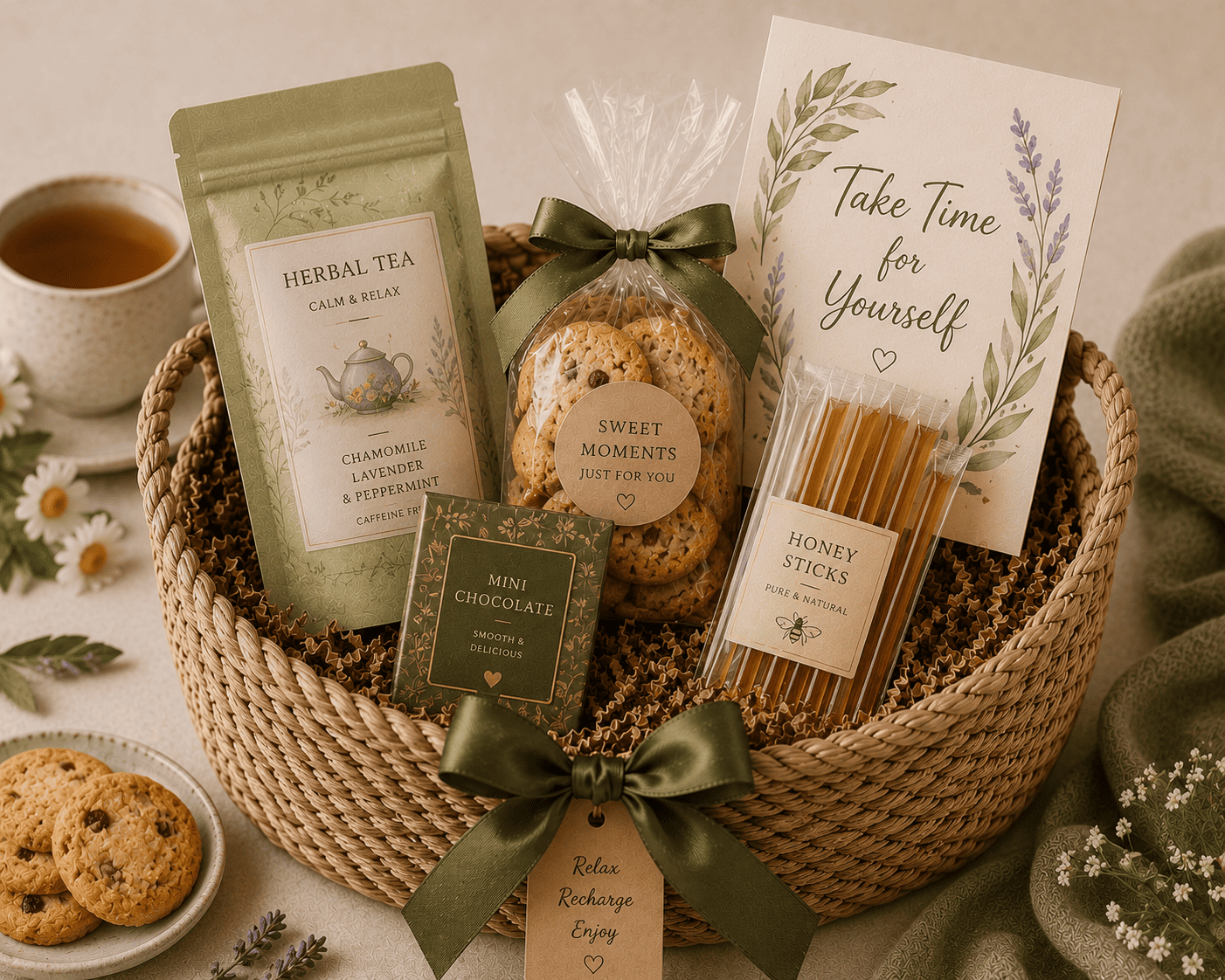 Tea Delight Basket