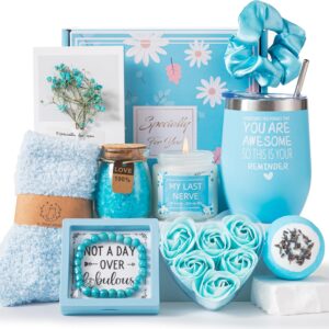 Luxury Self-Care Spa Gift Box – Blue Edition