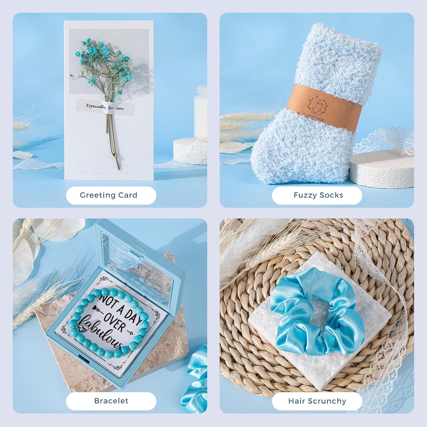 Luxury Self-Care Spa Gift Box – Blue Edition - Image 2