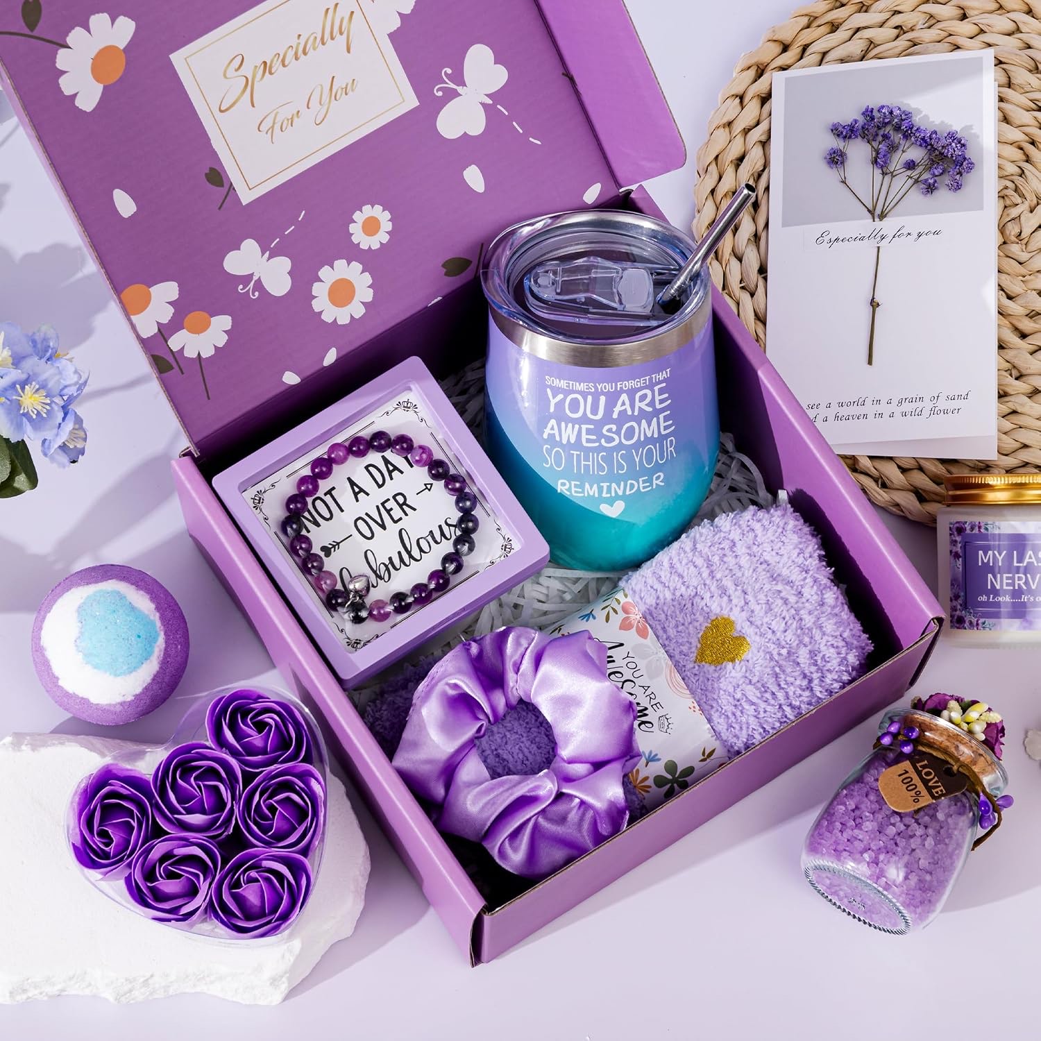Luxury Lavender Spa Gift Box – Premium Edition