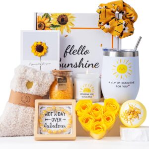 Luxury Self-Care Spa Gift Box – Yellow Edition