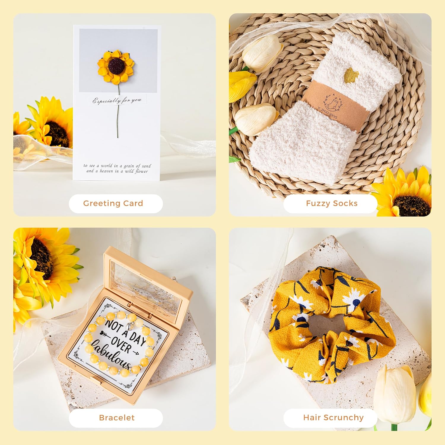 Luxury Self-Care Spa Gift Box – Yellow Edition - Image 5